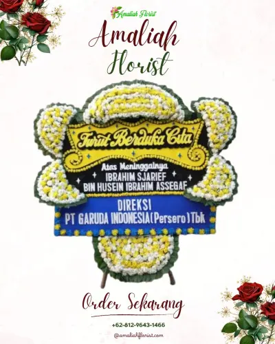 Papan Bunga Duka di Pergung